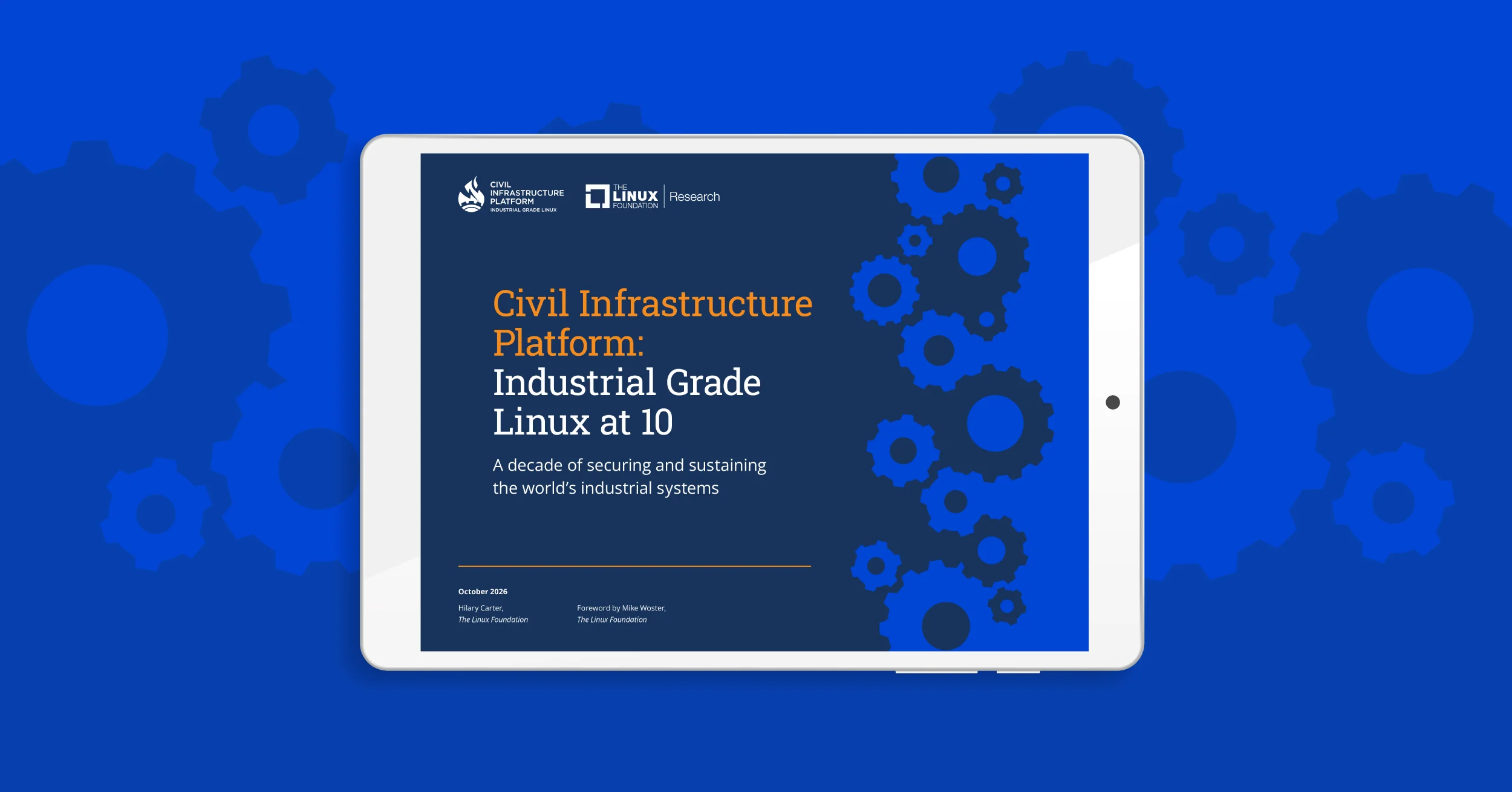 Civil Infrastructure Platform: Industrial Grade Linux at 10